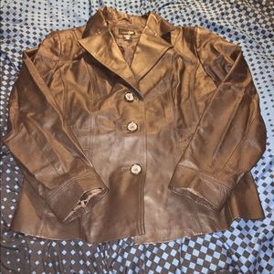 EAST 5th LEATHER JACKET XL